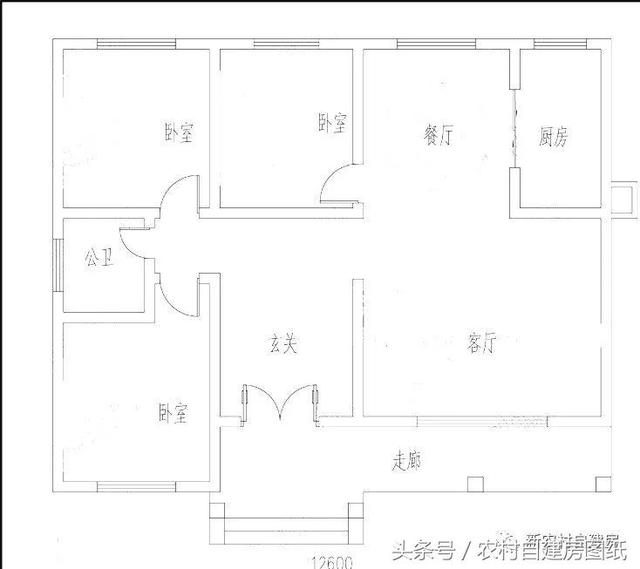 3款一層農(nóng)村別墅設(shè)計(jì)圖，性價(jià)比高，居住肯定很舒服