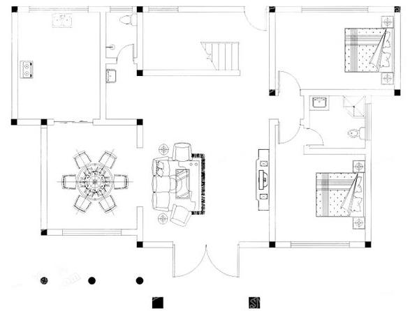 2款磚混結構三層別墅設計圖，完美的戶型，讓人不禁贊賞一番