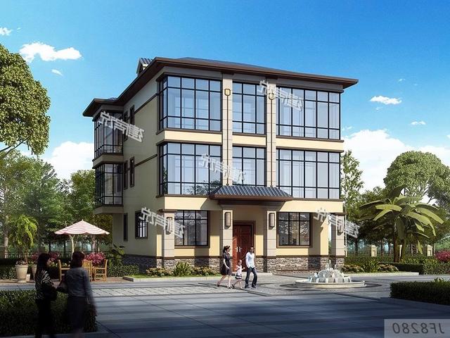 3款新中式別墅設計圖，配色經典，氣派和文雅，室內設計非常走心，接地氣