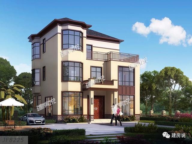 3款新中式別墅設計圖，配色經典，氣派和文雅，室內設計非常走心，接地氣