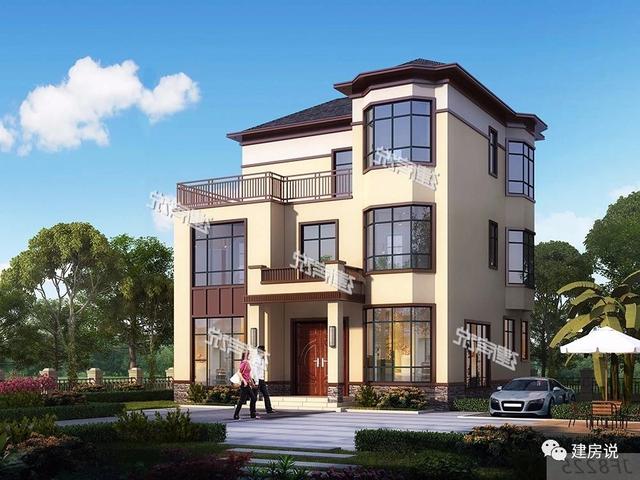 3款新中式別墅設計圖，配色經典，氣派和文雅，室內設計非常走心，接地氣