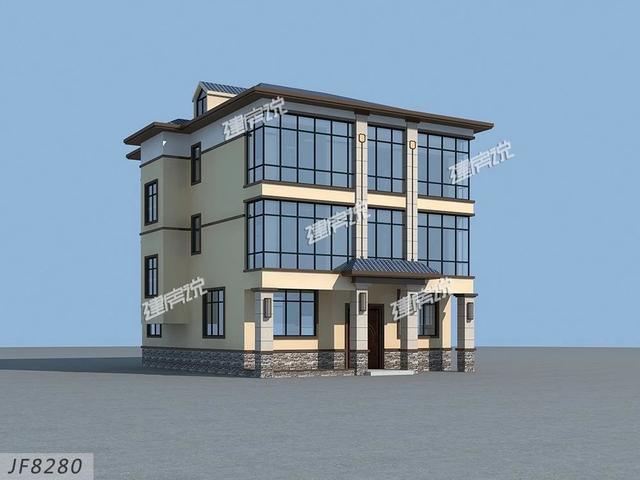 3款新中式別墅設計圖，配色經典，氣派和文雅，室內設計非常走心，接地氣