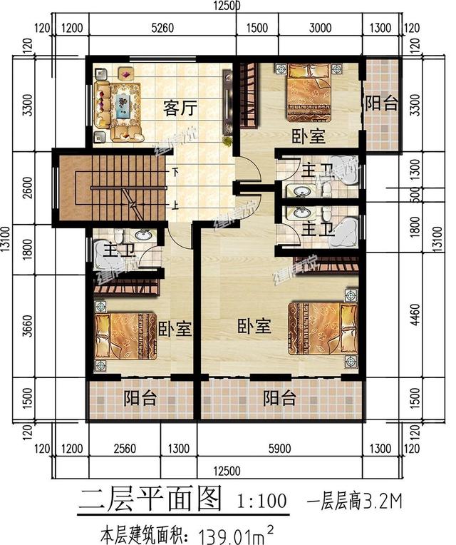 3款新中式別墅設計圖，配色經典，氣派和文雅，室內設計非常走心，接地氣