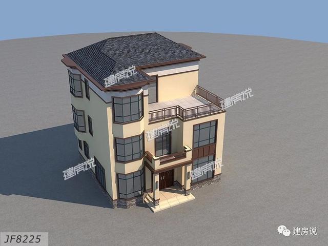 3款新中式別墅設計圖，配色經典，氣派和文雅，室內設計非常走心，接地氣