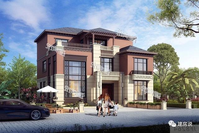 3款新中式別墅設計圖，配色經典，氣派和文雅，室內設計非常走心，接地氣