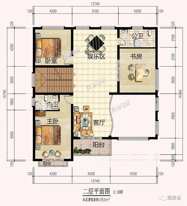 3款新中式別墅設計圖，配色經典，氣派和文雅，室內設計非常走心，接地氣