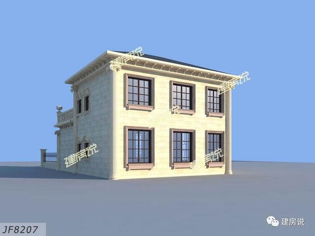 3套氣派的別墅設(shè)計圖，典型歐式風(fēng)格，顏值超高，值得一建