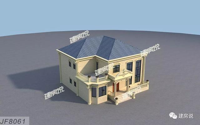 3套氣派的別墅設(shè)計圖，典型歐式風(fēng)格，顏值超高，值得一建