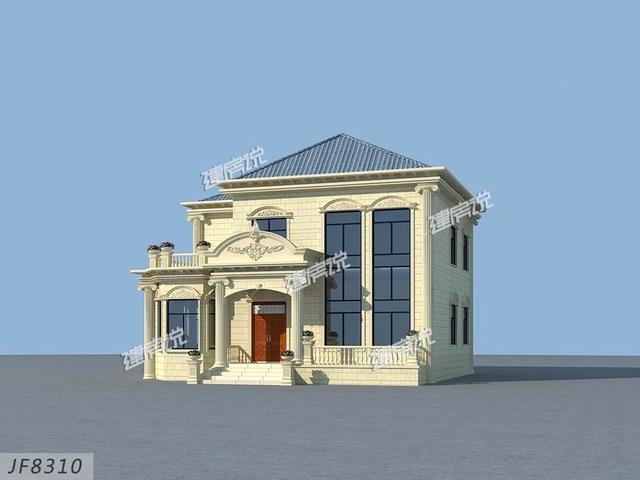 3套氣派的別墅設(shè)計圖，典型歐式風(fēng)格，顏值超高，值得一建