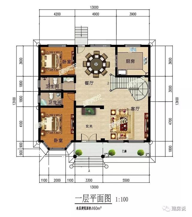 3套氣派的別墅設(shè)計圖，典型歐式風(fēng)格，顏值超高，值得一建