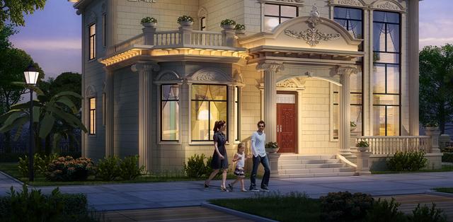 3套氣派的別墅設(shè)計圖，典型歐式風(fēng)格，顏值超高，值得一建