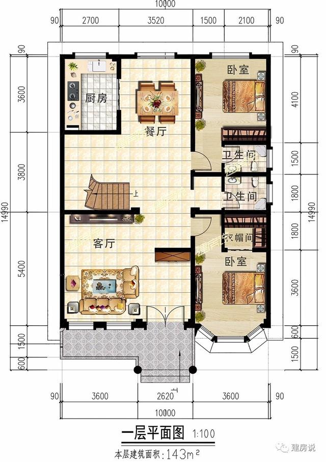 3套氣派的別墅設(shè)計圖，典型歐式風(fēng)格，顏值超高，值得一建