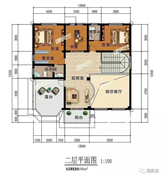 3套氣派的別墅設(shè)計圖，典型歐式風(fēng)格，顏值超高，值得一建