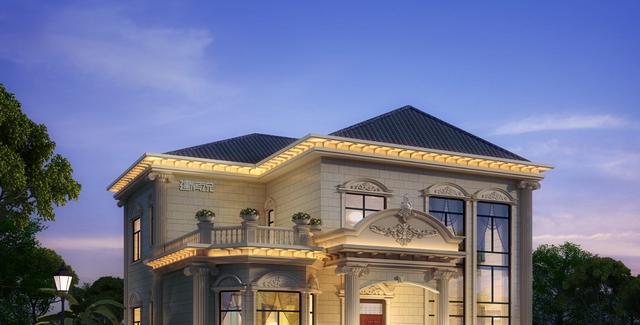 3套氣派的別墅設(shè)計圖，典型歐式風(fēng)格，顏值超高，值得一建