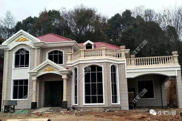 農(nóng)村蓋二層別墅，按照自己的心意設(shè)計出來的圖紙總是喜歡的