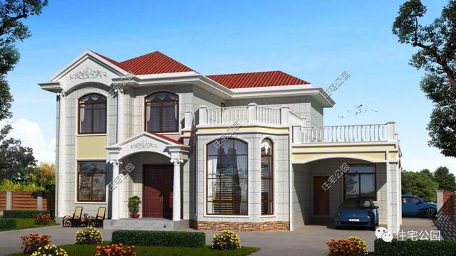 農(nóng)村蓋二層別墅，按照自己的心意設(shè)計出來的圖紙總是喜歡的