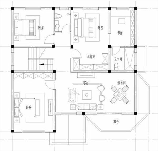 精選3款二層別墅設計圖，經(jīng)典大氣，今年的潮流爆款