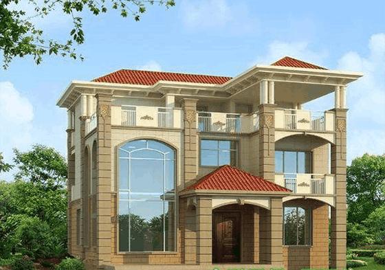 2款8臥室三層別墅設(shè)計(jì)圖，農(nóng)村人最愛(ài)，大氣亮眼不懼任何別墅對(duì)比