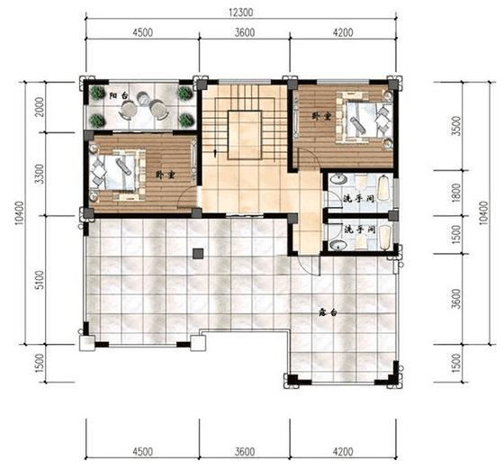 2款8臥室三層別墅設(shè)計(jì)圖，農(nóng)村人最愛(ài)，大氣亮眼不懼任何別墅對(duì)比