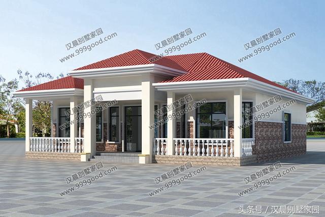 農(nóng)村12萬一層自建房設(shè)計(jì)圖，12X9米配備進(jìn)深8米的院子，實(shí)在是妙不可言