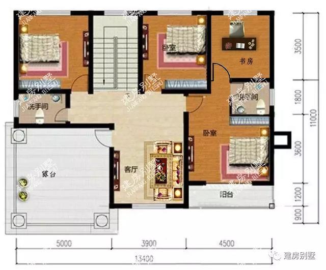 別墅設(shè)計(jì)圖神戶型，外觀美，造價(jià)低至20幾萬(wàn)，村里現(xiàn)在都這么建