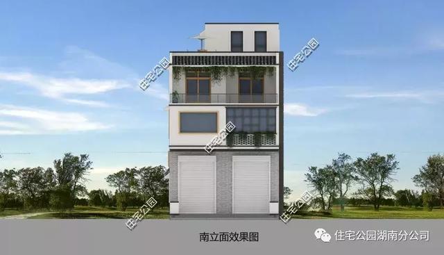 宅基地小沒關(guān)系，8X15米帶商鋪戶型設(shè)計圖分享，適合你家嗎