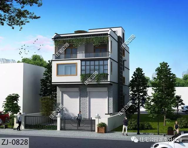 宅基地小沒關(guān)系，8X15米帶商鋪戶型設(shè)計圖分享，適合你家嗎