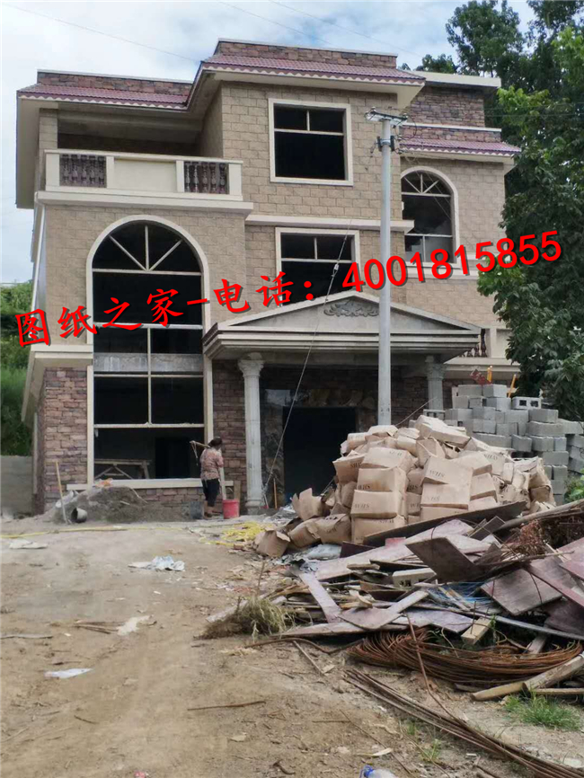 貴州小伙35萬自建三層豪華大氣歐式別墅，含外裝，這房子蓋得真值！