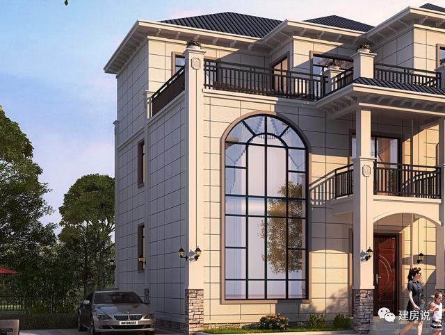 3棟農(nóng)村歐式別墅設(shè)計圖，造型精美、布局合理，絕對是農(nóng)村建房一個不可多得的好選擇