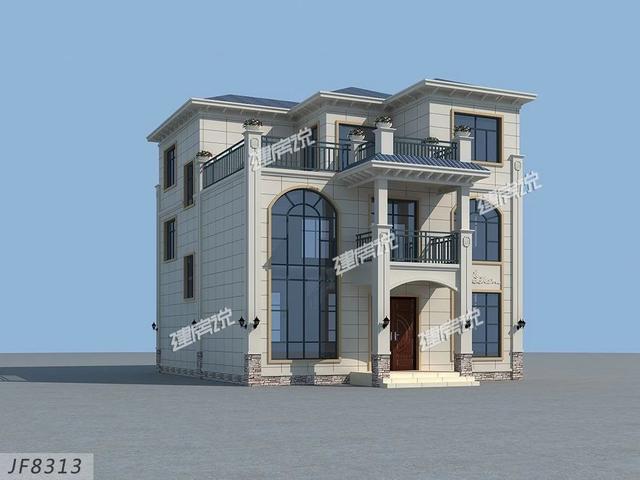 3棟農(nóng)村歐式別墅設(shè)計圖，造型精美、布局合理，絕對是農(nóng)村建房一個不可多得的好選擇