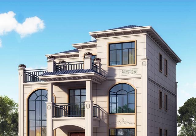 3棟農(nóng)村歐式別墅設(shè)計圖，造型精美、布局合理，絕對是農(nóng)村建房一個不可多得的好選擇