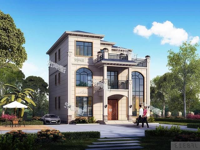 3棟農(nóng)村歐式別墅設(shè)計圖，造型精美、布局合理，絕對是農(nóng)村建房一個不可多得的好選擇