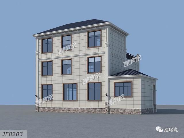 3棟農(nóng)村歐式別墅設(shè)計圖，造型精美、布局合理，絕對是農(nóng)村建房一個不可多得的好選擇