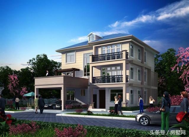 別具一格的別墅設(shè)計(jì)圖，出挑的設(shè)計(jì)，合理的布局