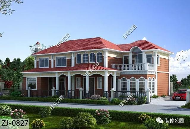 12×19米自建房設計圖，帶室內裝修效果，實乃鄉(xiāng)村別墅的典范之作