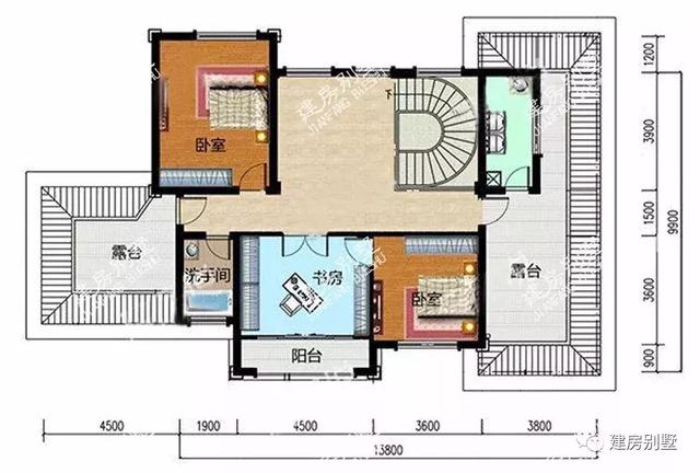 自帶格子窗的農(nóng)村自建房設(shè)計圖，建出來的效果不比城里的房子差