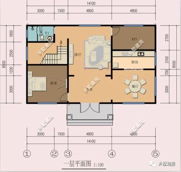 這么好看的農(nóng)村自建別墅，全套設(shè)計(jì)施工圖紙，就是做婚房的最好選擇