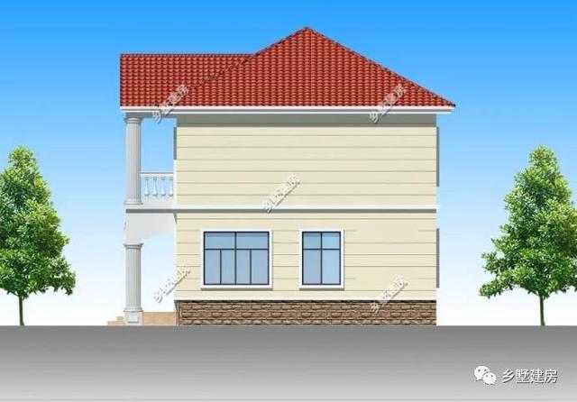 這么好看的農(nóng)村自建別墅，全套設(shè)計(jì)施工圖紙，就是做婚房的最好選擇