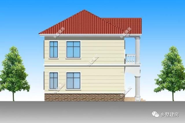 這么好看的農(nóng)村自建別墅，全套設(shè)計(jì)施工圖紙，就是做婚房的最好選擇