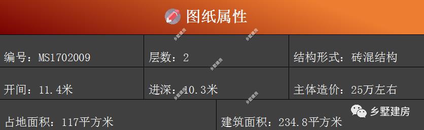 11*10米新農(nóng)村2層自建小別墅設(shè)計圖，戶型經(jīng)典