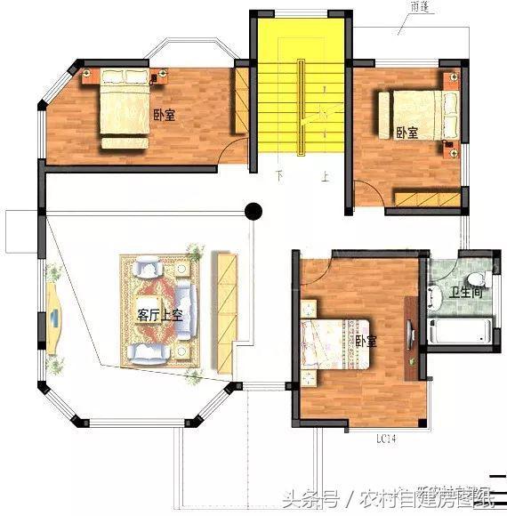 三款帶走廊和側(cè)門的歐式建筑別墅設(shè)計(jì)圖，不僅高端風(fēng)景也是極好