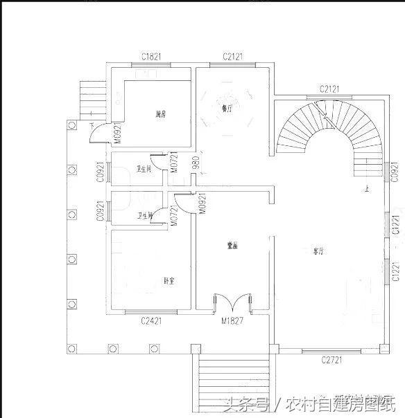 三款帶走廊和側(cè)門的歐式建筑別墅設(shè)計(jì)圖，不僅高端風(fēng)景也是極好