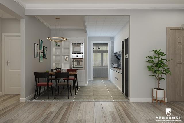 156m2北歐宜家裝修案例，整個空間溫馨，充滿甜蜜感