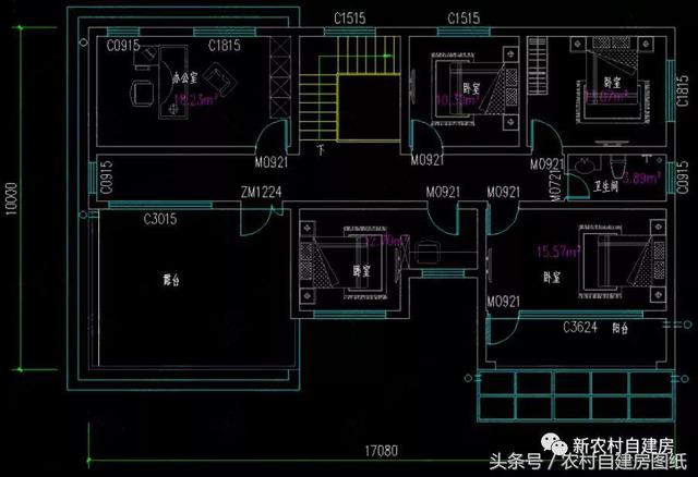 五款現(xiàn)代風農(nóng)村別墅設計圖，極簡主義，90后的最愛