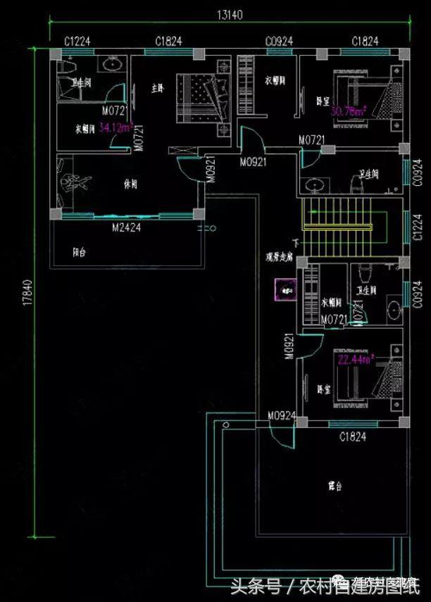 五款現(xiàn)代風農(nóng)村別墅設計圖，極簡主義，90后的最愛