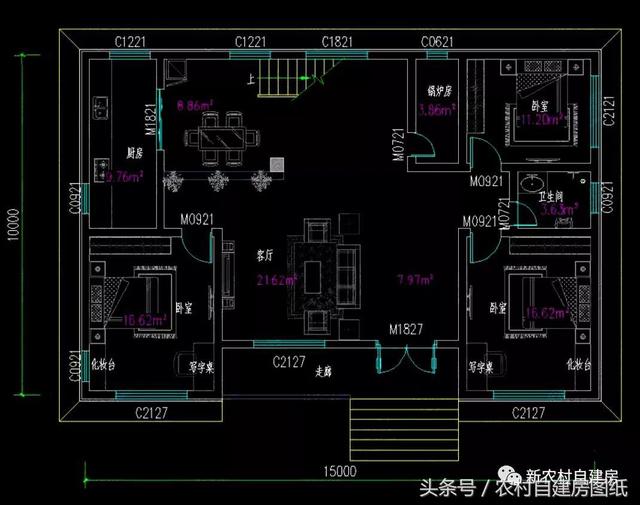五款現(xiàn)代風農(nóng)村別墅設計圖，極簡主義，90后的最愛