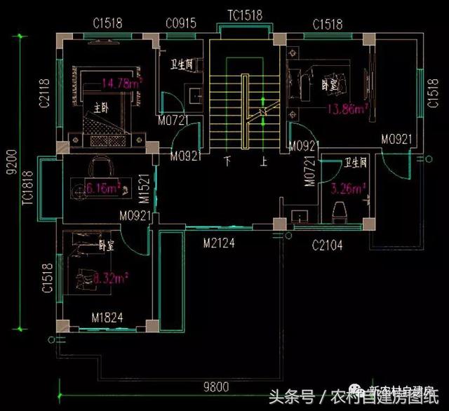 五款現(xiàn)代風農(nóng)村別墅設計圖，極簡主義，90后的最愛
