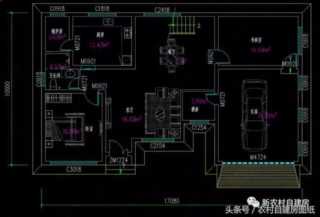 五款現(xiàn)代風農(nóng)村別墅設計圖，極簡主義，90后的最愛