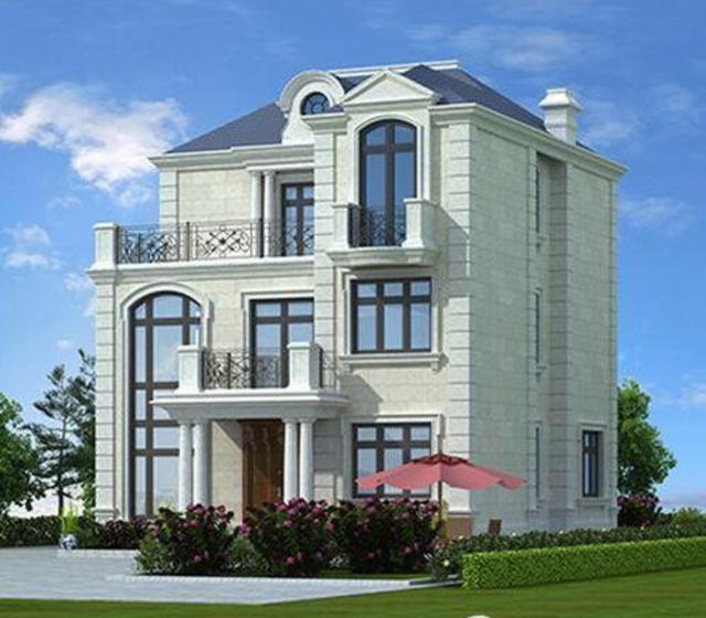 三層自建別墅設(shè)計(jì)圖，結(jié)構(gòu)非常簡(jiǎn)單，稍有經(jīng)驗(yàn)的工程隊(duì)，拿圖就可以建房了