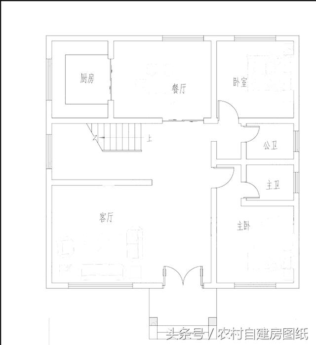 兩款10.8×10.8米的農(nóng)村別墅自建房，一款20萬，一款27萬，大家覺得哪款好？